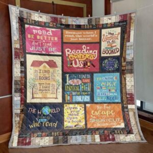 Reading Changes Us Quilt Blanket Th19  Quilt